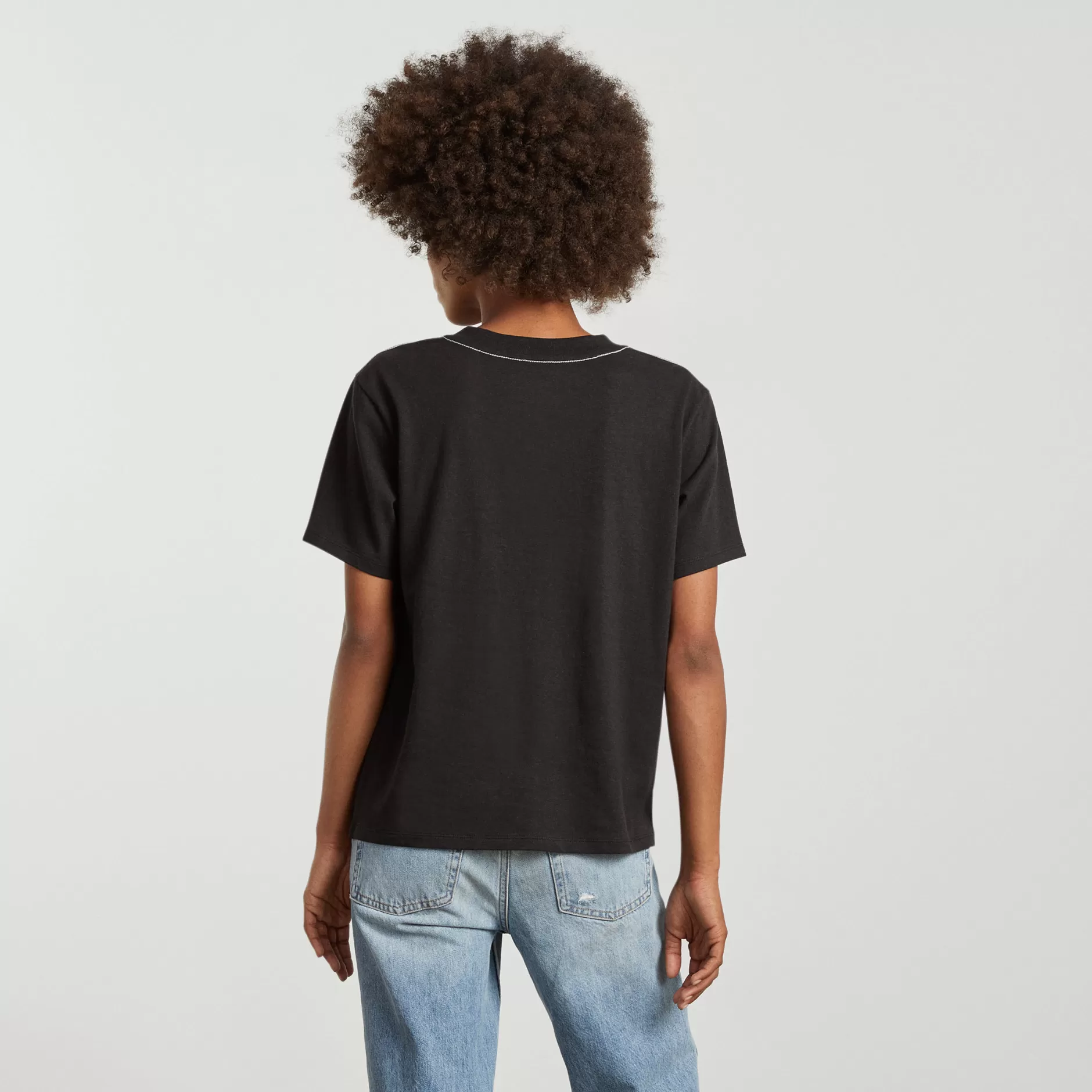 Hot The Vintage V-Neck Hemp Tee Women Tees & Tanks