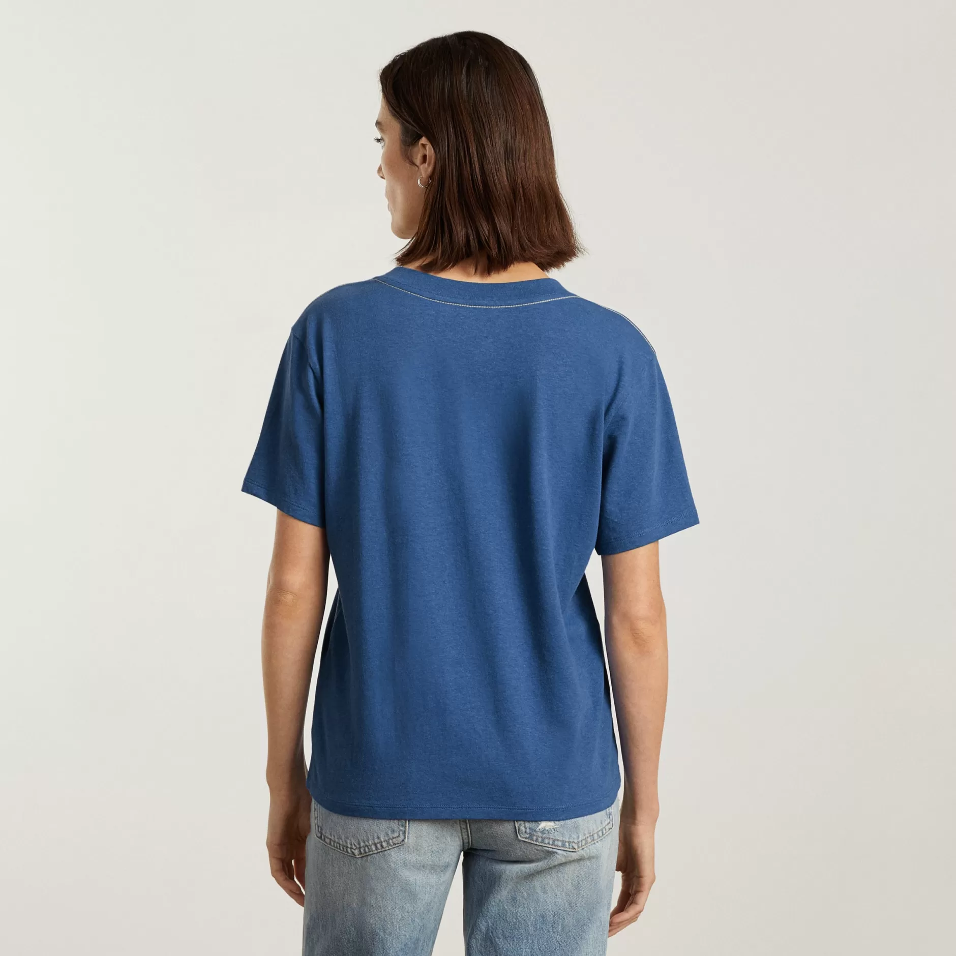 Hot The Vintage V-Neck Hemp Tee Women Tees & Tanks